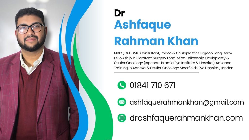 Dr Ashfaque Rahman Khan best eyelid surgery specialist in Dhaka Bangladesh