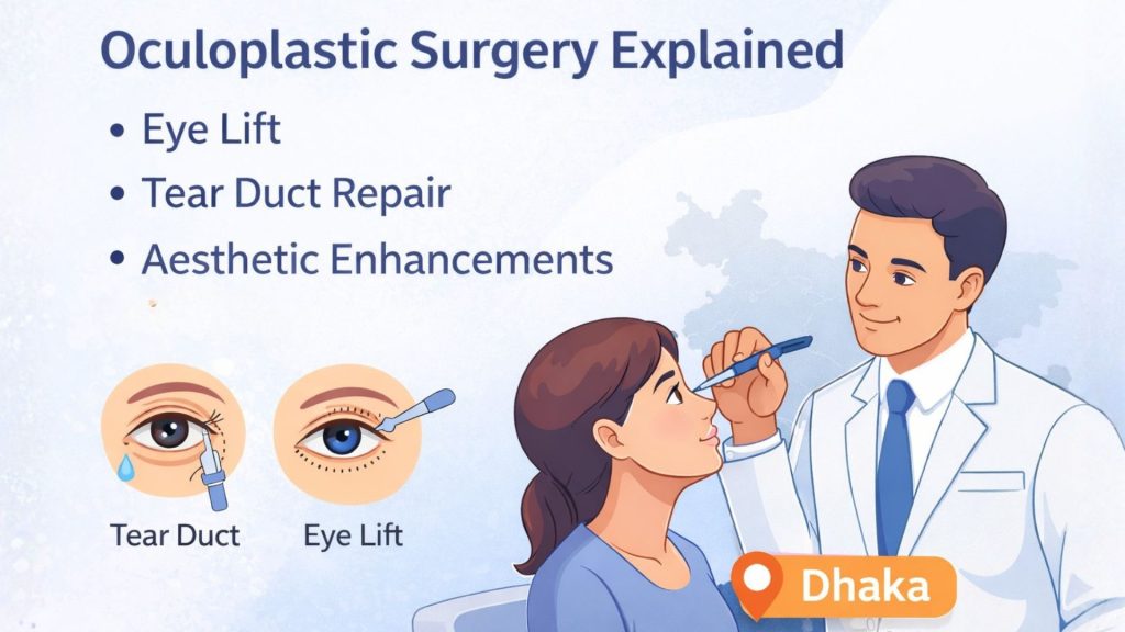 Eye lift surgery Dhaka with Dr. Ashfaque Rahman Khan